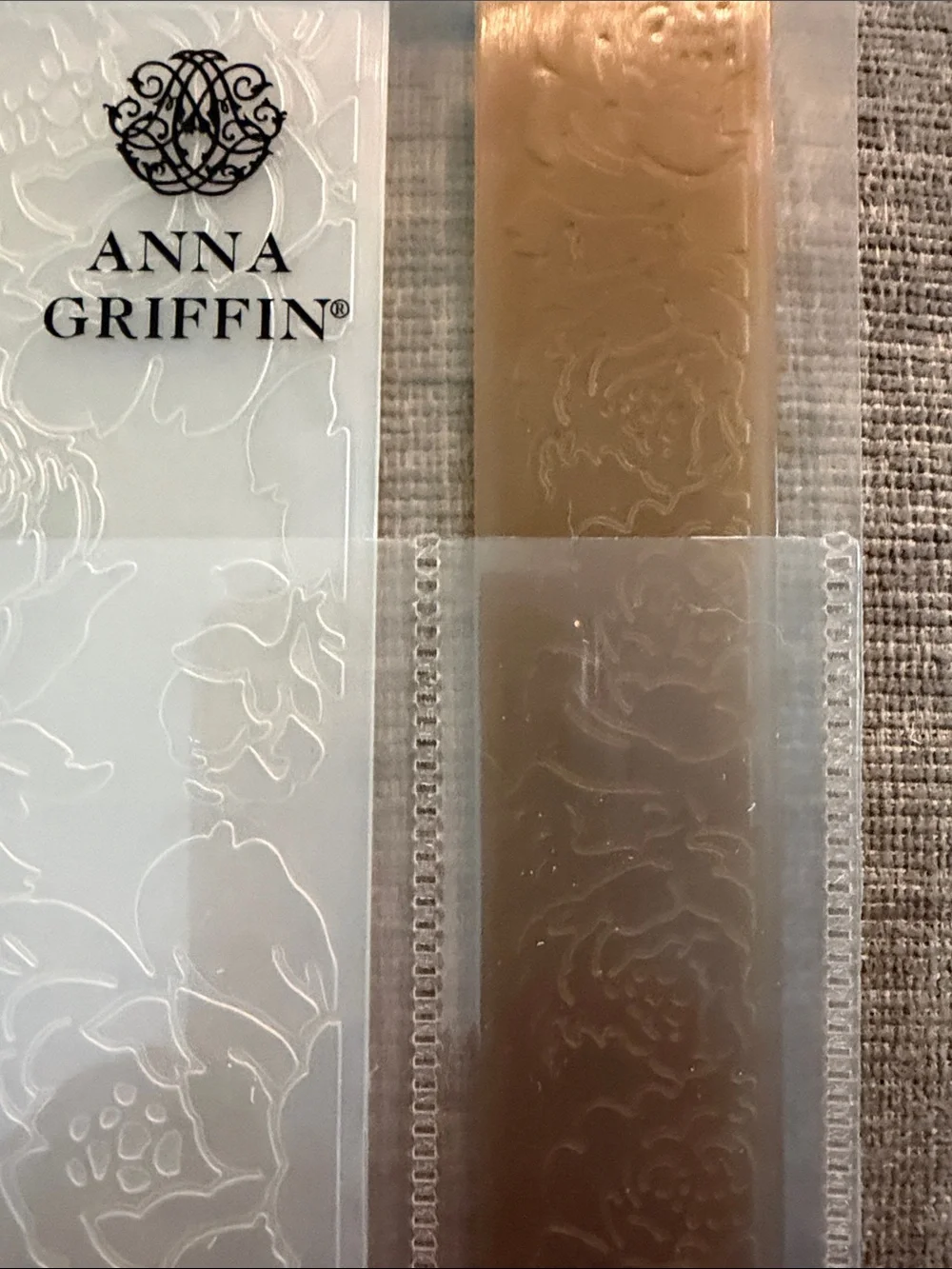 Cricut Anna Griffin paisley rose embossing Folder